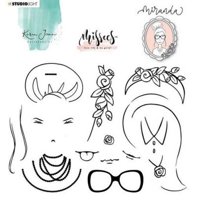 StudioLight Karin Joan Missees Clear Stamps - Miranda